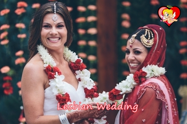 Lesbian Wedding Pictures, Same Sex Marriage Images, Lesbianism in India