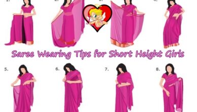 Saree Wearing Tips for Short Height Girls, How to Drape Saree Perfectly