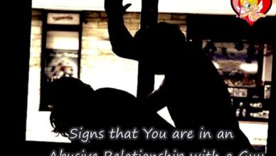 Signs You are in an Abusive Relationship with a Guy