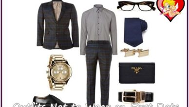 What Man should not Wear on First Date